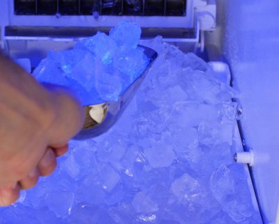 Blaze-50-Lb.-15-Inch-Outdoor-Ice-Maker-Cool-Blue-LED-Lighting-image-1