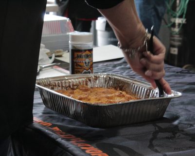 tray of tator tot casserole
