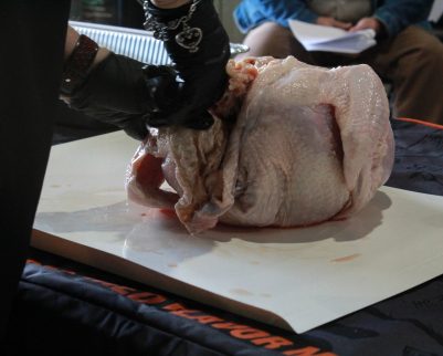 thanksgiving turkey prep